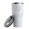 Middle Earth: Strategy Battle Game RTIC Tumbler -  White - With Lid