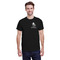 Middle Earth: Strategy Battle Game - San Antonio Chapter Black Crew T-Shirt on Model - Front