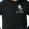 Middle Earth: Strategy Battle Game - San Antonio Chapter Black Hoodie on Model - CloseUp