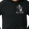 Middle Earth: Strategy Battle Game - College Station Chapter Black Hoodie on Model - CloseUp