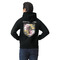 Maryland ME:SBG Crab Logo Black Hoodie on Model - Back