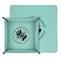 Maryland ME:SBG Flag Logo Teal Faux Leather Valet Trays - PARENT MAIN