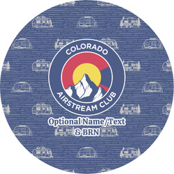 Colorado Airstream Club Multipurpose Round Labels - Custom Sized