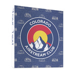 Colorado Airstream Club 3-Ring Binder - Full Wrap - 1"