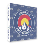 Colorado Airstream Club 3-Ring Binder - Full Wrap - 2"