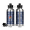 Colorado Airstream Club Aluminum Water Bottle - Front and Back