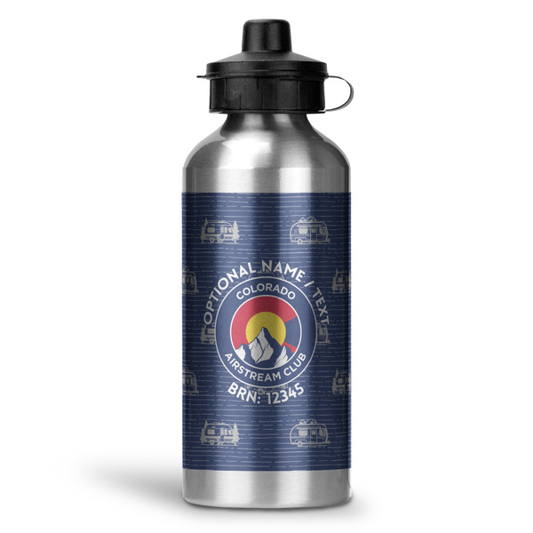 Custom Colorado Airstream Club Water Bottles - 20 oz - Aluminum