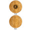 Colorado Airstream Club Bamboo Cutting Board - Front & Back