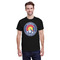 Colorado Airstream Club Black Crew T-Shirt on Model - Front