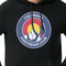 Colorado Airstream Club Black Hoodie on Model - CloseUp