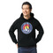 Colorado Airstream Club Black Hoodie on Model - Front