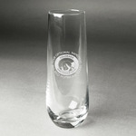 Colorado Airstream Club Champagne Flute - Stemless - Laser Engraved