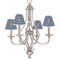 Colorado Airstream Club Chandelier Shade Shade - Lifestyle (On chandelier)