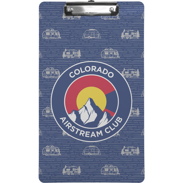 Custom Colorado Airstream Club Clipboard - Legal Size