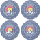 Colorado Airstream Club Coaster Round Rubber Back - Apvl