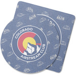 Colorado Airstream Club Rubber Backed Coaster