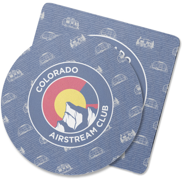 Custom Colorado Airstream Club Rubber Backed Coaster