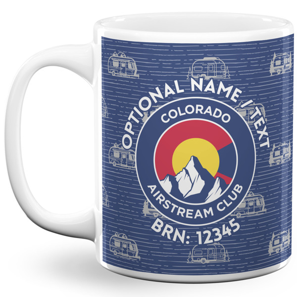 Custom Colorado Airstream Club 11 oz Coffee Mug - White