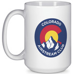 Colorado Airstream Club 15 oz Coffee Mug - White