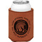 Colorado Airstream Club Cognac Leatherette Can Sleeve - Single Front