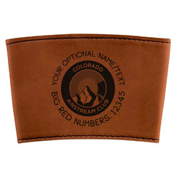 Colorado Airstream Club Leatherette Cup Sleeve