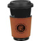 Colorado Airstream Club Cognac Leatherette Mug Sleeve - Front