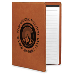 Colorado Airstream Club Leatherette Portfolio with Notepad