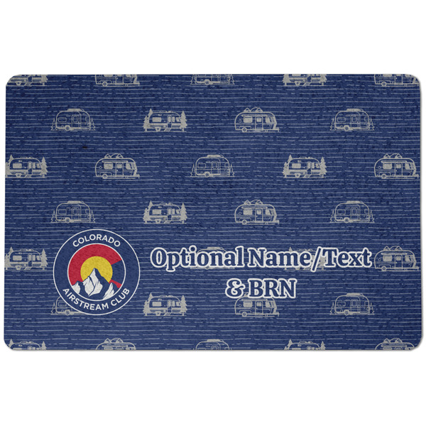 Custom Colorado Airstream Club Dog Food Mat