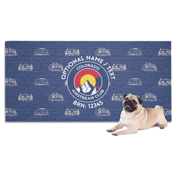 Custom Colorado Airstream Club Dog Towel