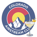 Colorado Airstream Club Printed Drink Topper - 3.5"