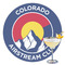 Colorado Airstream Club Drink Topper - XLarge - Single with Drink