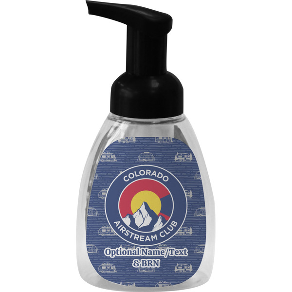 Custom Colorado Airstream Club Foam Soap Bottle - Black