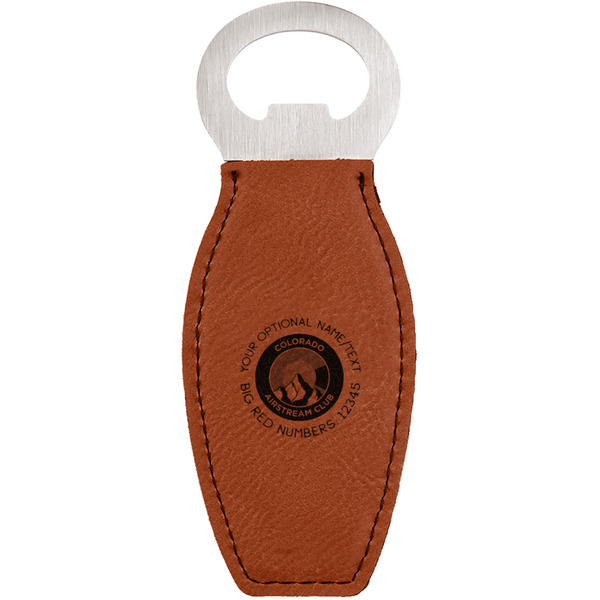 Custom Colorado Airstream Club Leatherette Bottle Opener