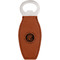 Colorado Airstream Club Leather Bar Bottle Opener - FRONT