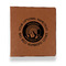 Colorado Airstream Club Leather Binder - 1" - Rawhide - Front View