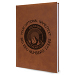 Colorado Airstream Club Leatherette Journal - Large - Single-Sided