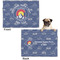 Colorado Airstream Club Microfleece Dog Blanket - Regular - Front & Back