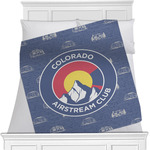 Colorado Airstream Club Minky Blanket