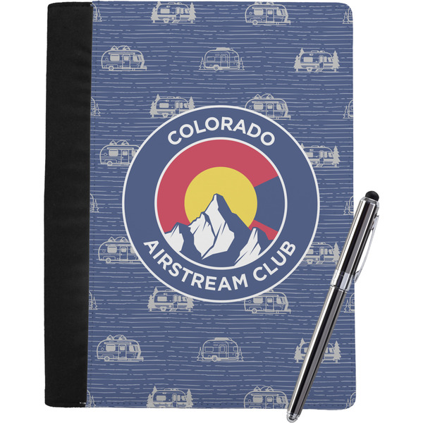 Custom Colorado Airstream Club Notebook Padfolio - Large