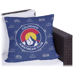 Colorado Airstream Club Outdoor Pillow