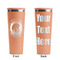 Colorado Airstream Club Peach RTIC Everyday Tumbler - 28 oz. - Front and Back