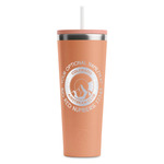 Colorado Airstream Club RTIC Everyday Tumbler with Straw - 28oz - Peach - Single-Sided