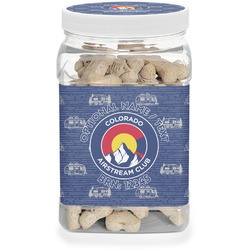 Colorado Airstream Club Dog Treat Jar