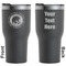 Colorado Airstream Club RTIC Tumbler - Black - Double Sided - Front and Back