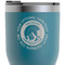 Colorado Airstream Club RTIC Tumbler - Dark Teal - Close Up