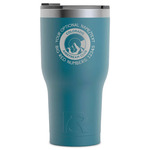 Colorado Airstream Club RTIC Tumbler - Dark Teal - Laser Engraved - Single-Sided