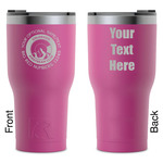 Colorado Airstream Club RTIC Tumbler - Magenta - Laser Engraved - Double-Sided