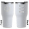 Colorado Airstream Club RTIC Tumbler - White - Double Sided - Front and Back