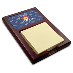 Colorado Airstream Club Red Mahogany Sticky Note Holder