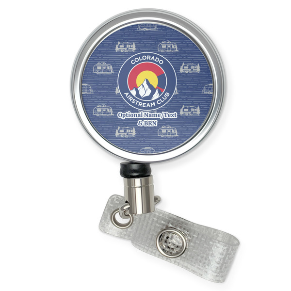 Custom Colorado Airstream Club Retractable Badge Reel